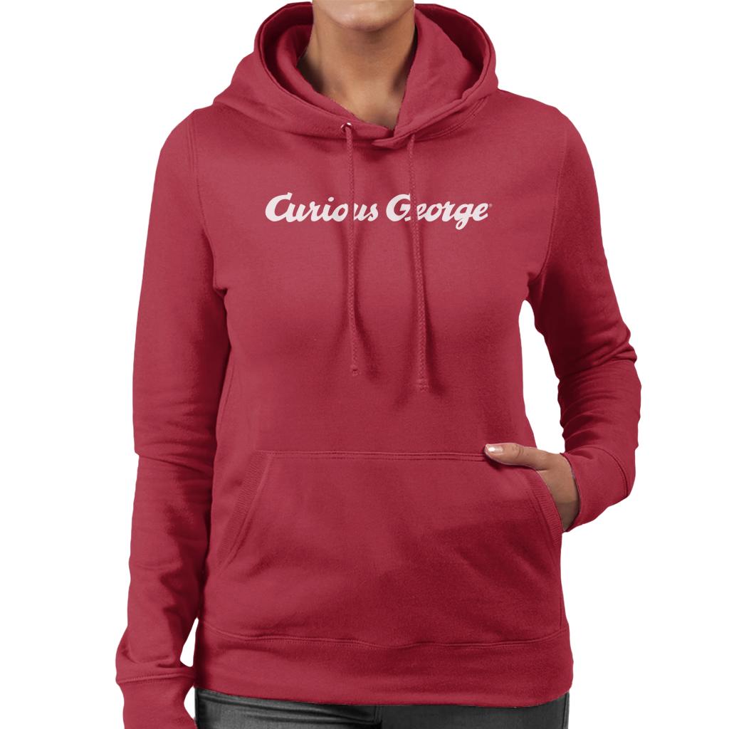 Curious George Line Logo Women's Hooded Sweatshirt product image 6