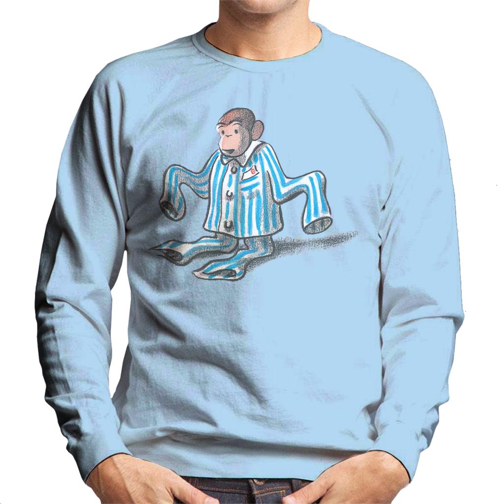 Curious George Pajamas Too Big Men's Sweatshirt product image 6
