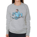Curious George Pajamas Too Big Women's Sweatshirt product image 1