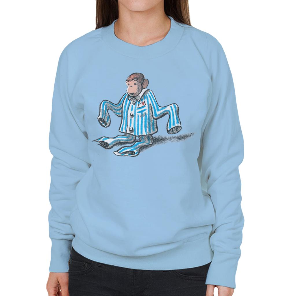 Curious George Pajamas Too Big Women's Sweatshirt product image 6