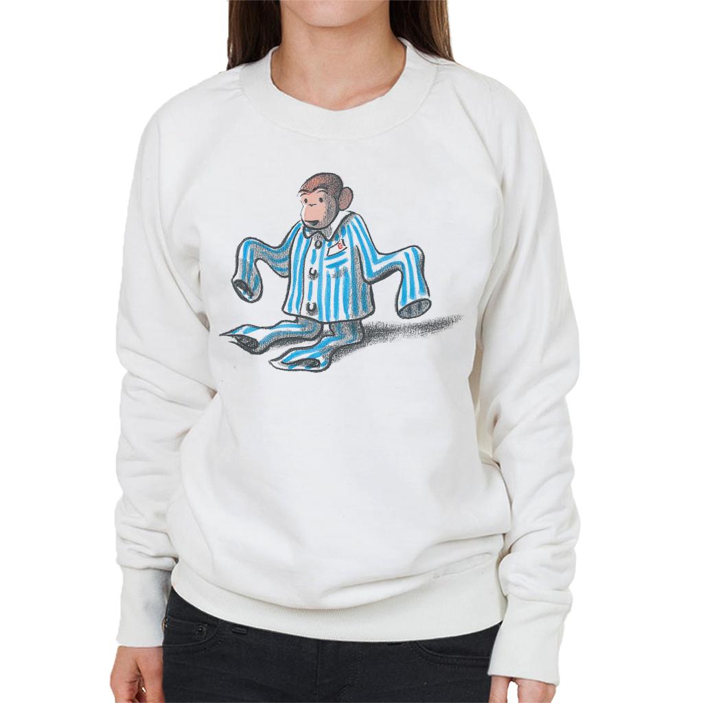 Curious George Pajamas Too Big Women's Sweatshirt product image 4