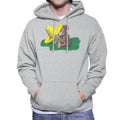 Curious George Yellow Hat Men's Hooded Sweatshirt