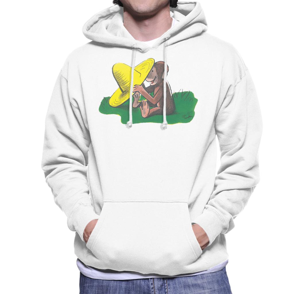 Curious George Yellow Hat Men's Hooded Sweatshirt