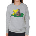 Curious George Yellow Hat Women's Sweatshirt