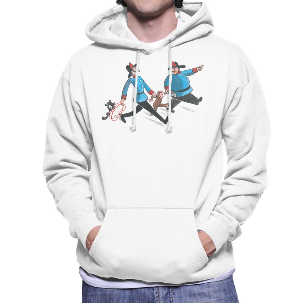 Curious George Fire Department Men's Hooded Sweatshirt product image 4