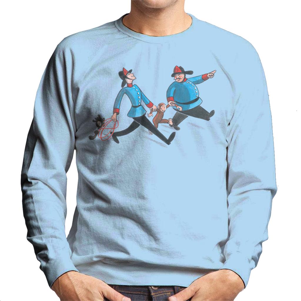 Curious George Fire Department Men's Sweatshirt product image 6