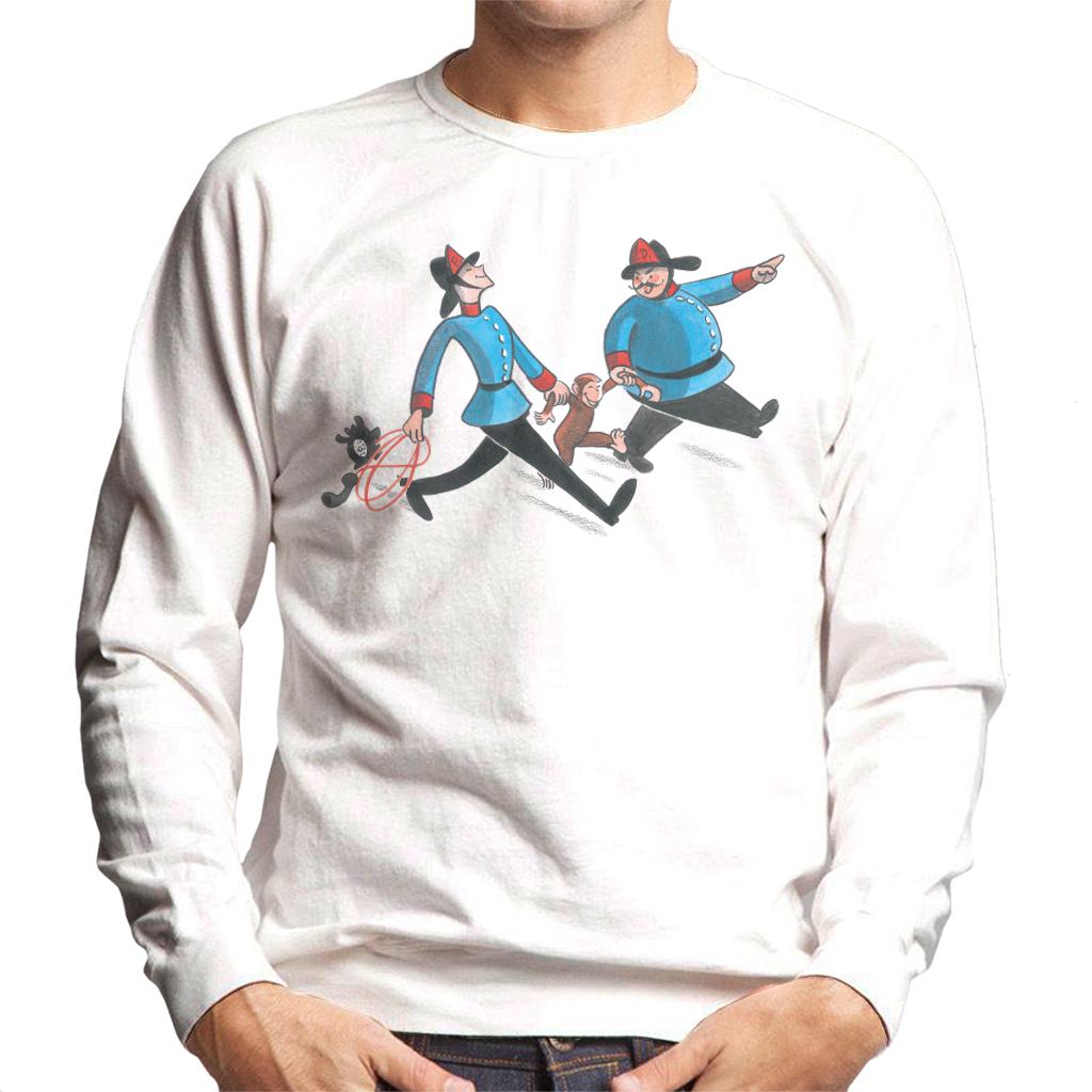 Curious George Fire Department Men's Sweatshirt product image 4