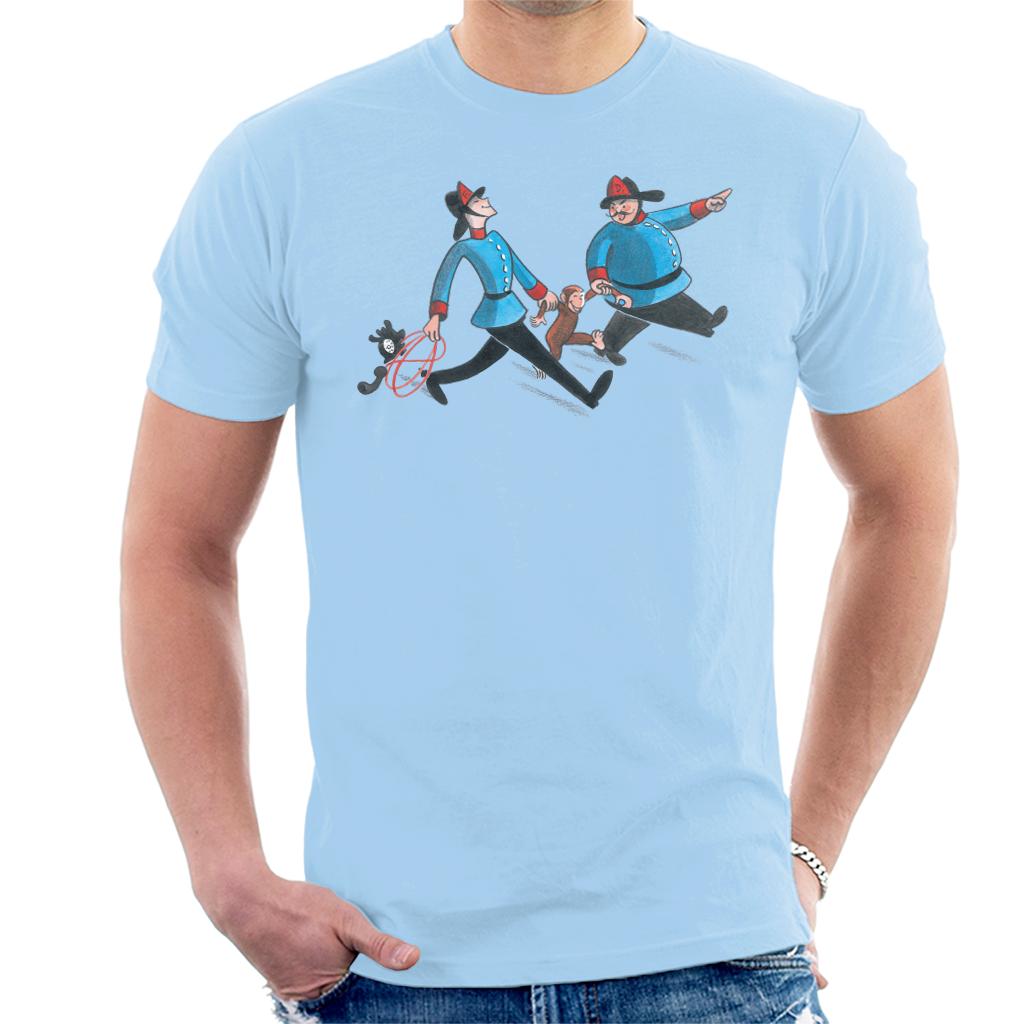 Curious George Fire Department Men's T-Shirt product image 6