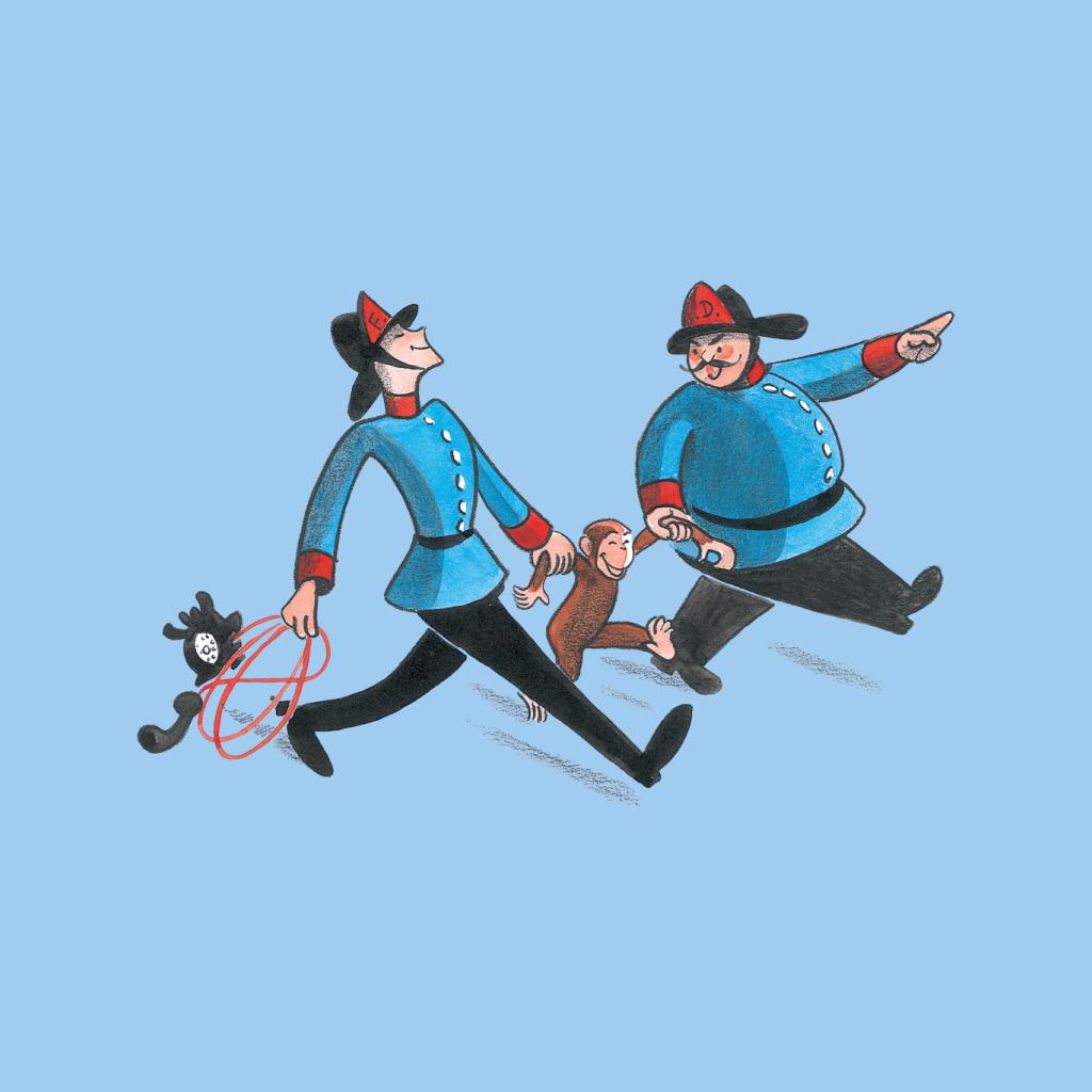 Curious George Fire Department Women's Sweatshirt product image 7