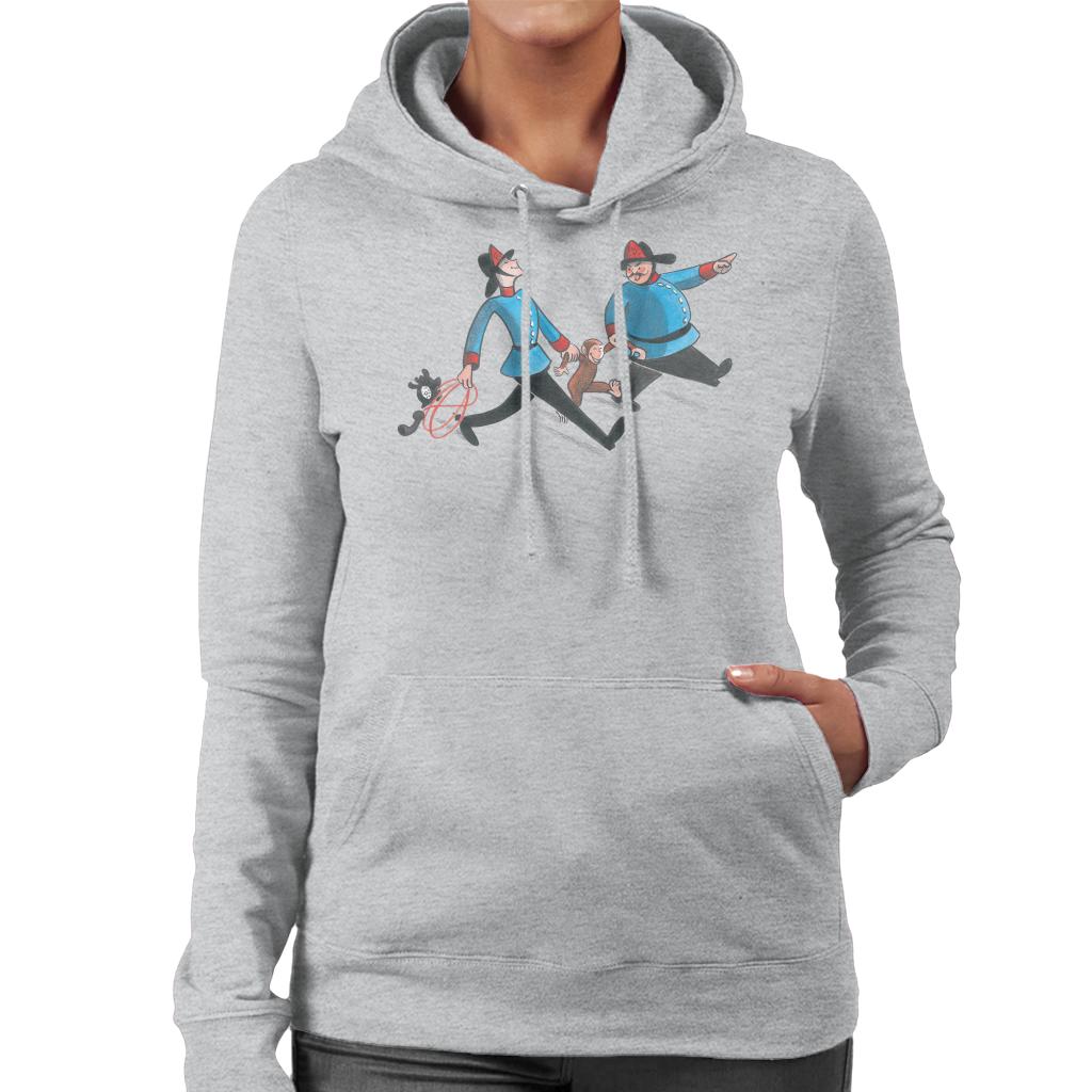 Curious George Fire Department Women's Hooded Sweatshirt product image 1