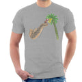 Curious George Dinosaur Palm Tree Men's T-Shirt product image 1