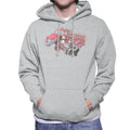 Curious George Balloon Fire Department Truck Men's Hooded product image 1