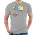 Curious George Holding Balloons Men's T-Shirt product image 1