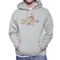 Curious George Ice Cream And Bananas Men's Hooded Sweatshirt product image 1