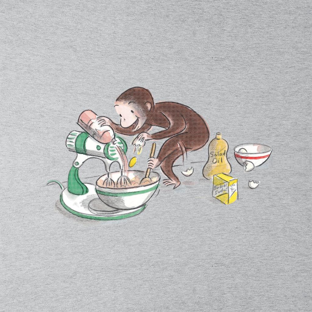 Curious George Cooking Men's Hooded Sweatshirt product image 2