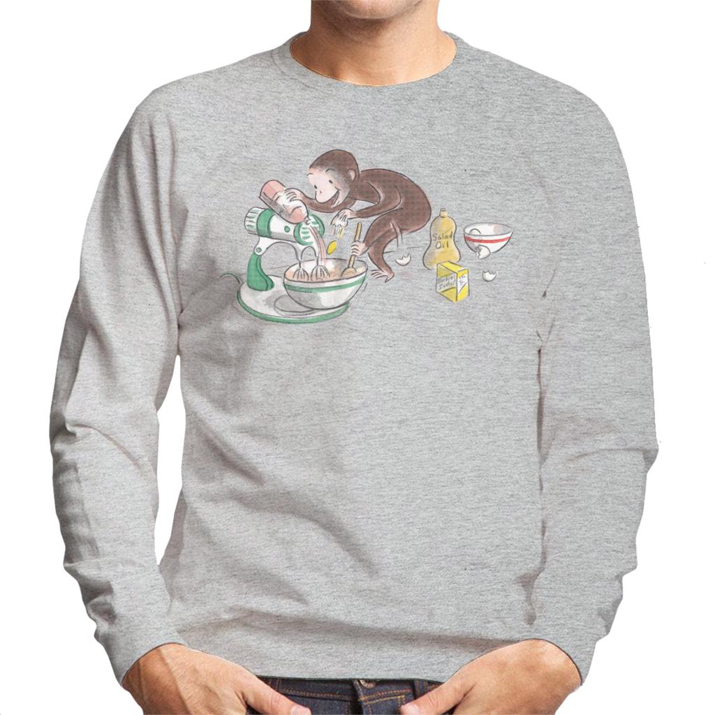 Curious George Cooking Men's Sweatshirt product image 1
