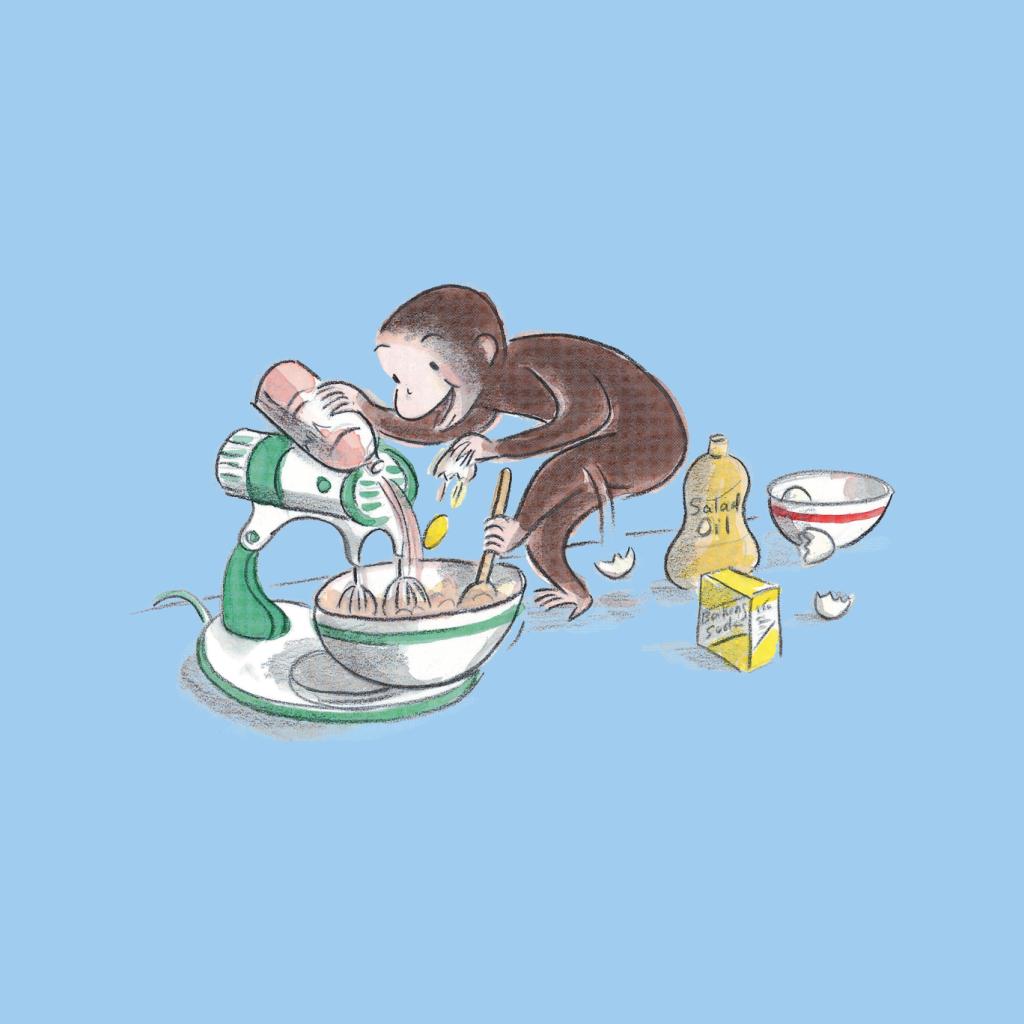 Curious George Cooking Men's Hooded Sweatshirt product image 7