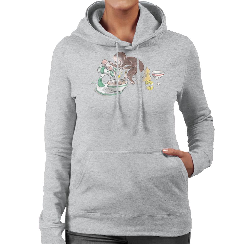 Curious George Cooking Women's Hooded Sweatshirt product image 1