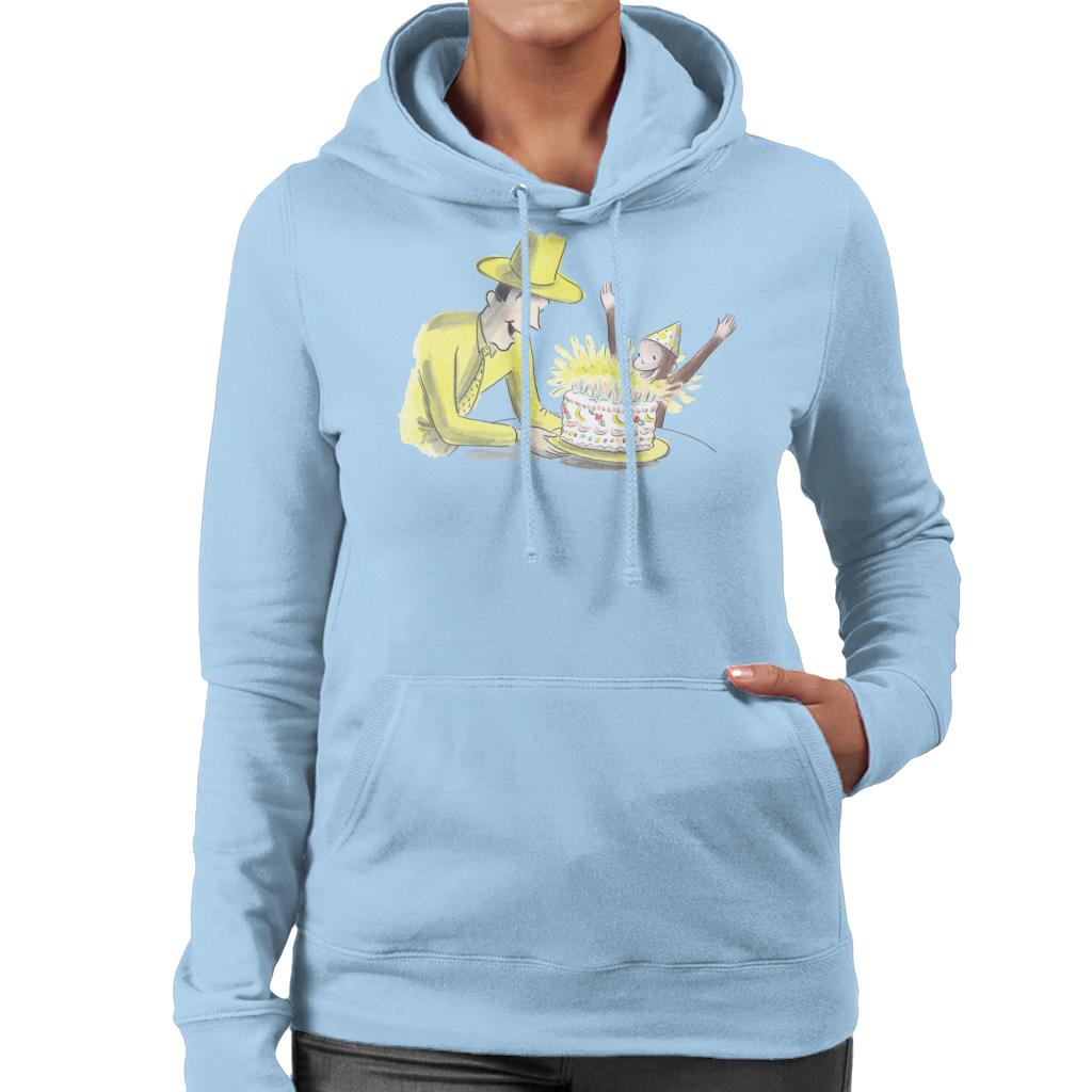 Curious George Birthday Cake Women's Hooded Sweatshirt product image 6