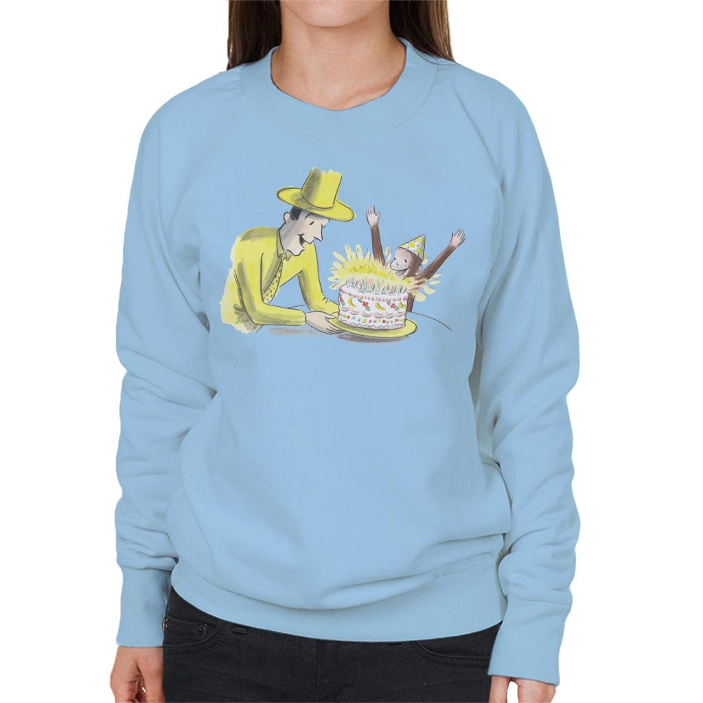 Curious George Birthday Cake Women's Sweatshirt product image 6
