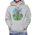 Curious George In A Tree At The Zoo Men's Hooded Sweatshirt product image 1