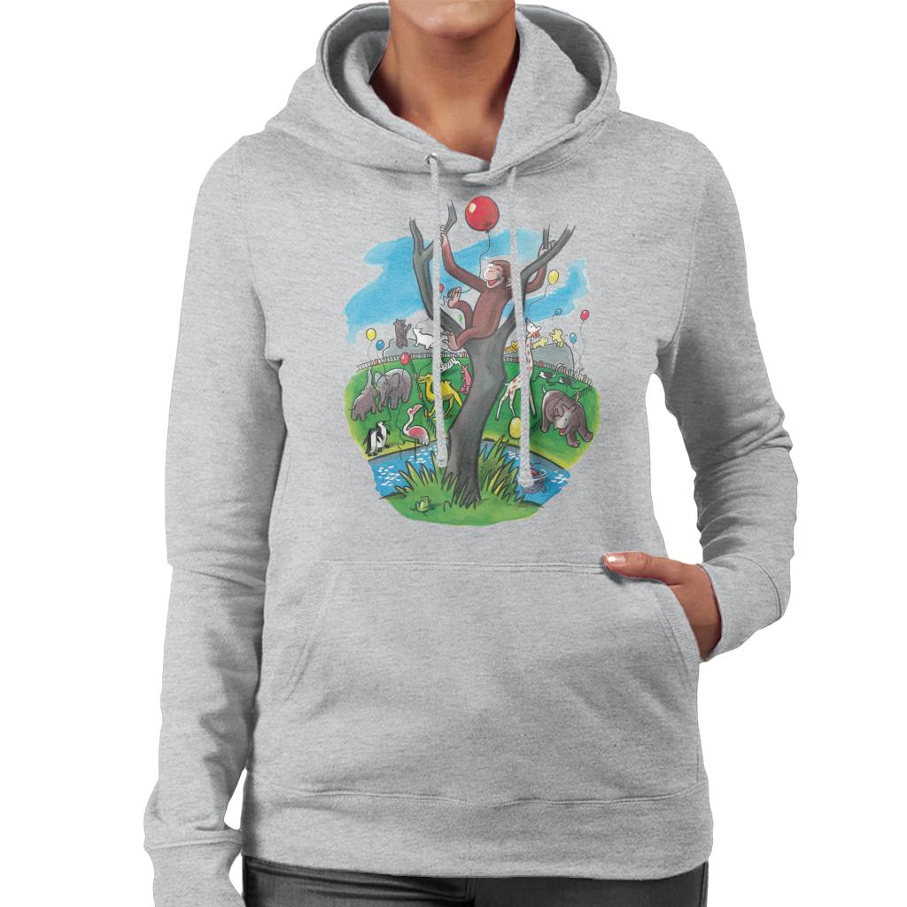Curious George In A Tree At The Zoo Women's Hooded product image 1