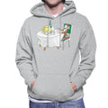 Curious George Eating A Fancy Meal Men's Hooded Sweatshirt product image 1