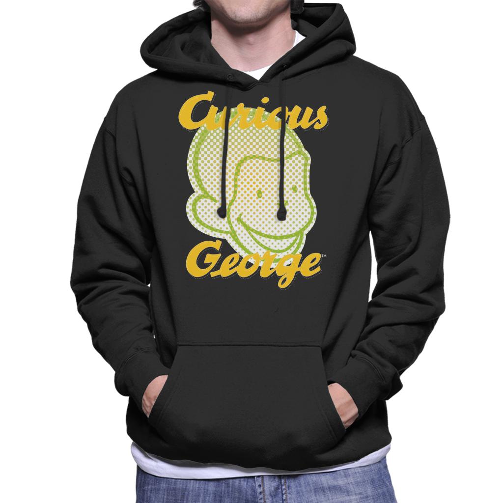 Curious George Face Logo Men's Hooded Sweatshirt product image 1