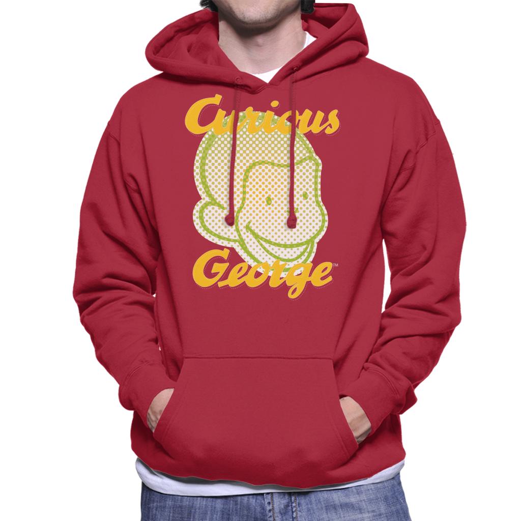 Curious George Face Logo Men's Hooded Sweatshirt product image 6