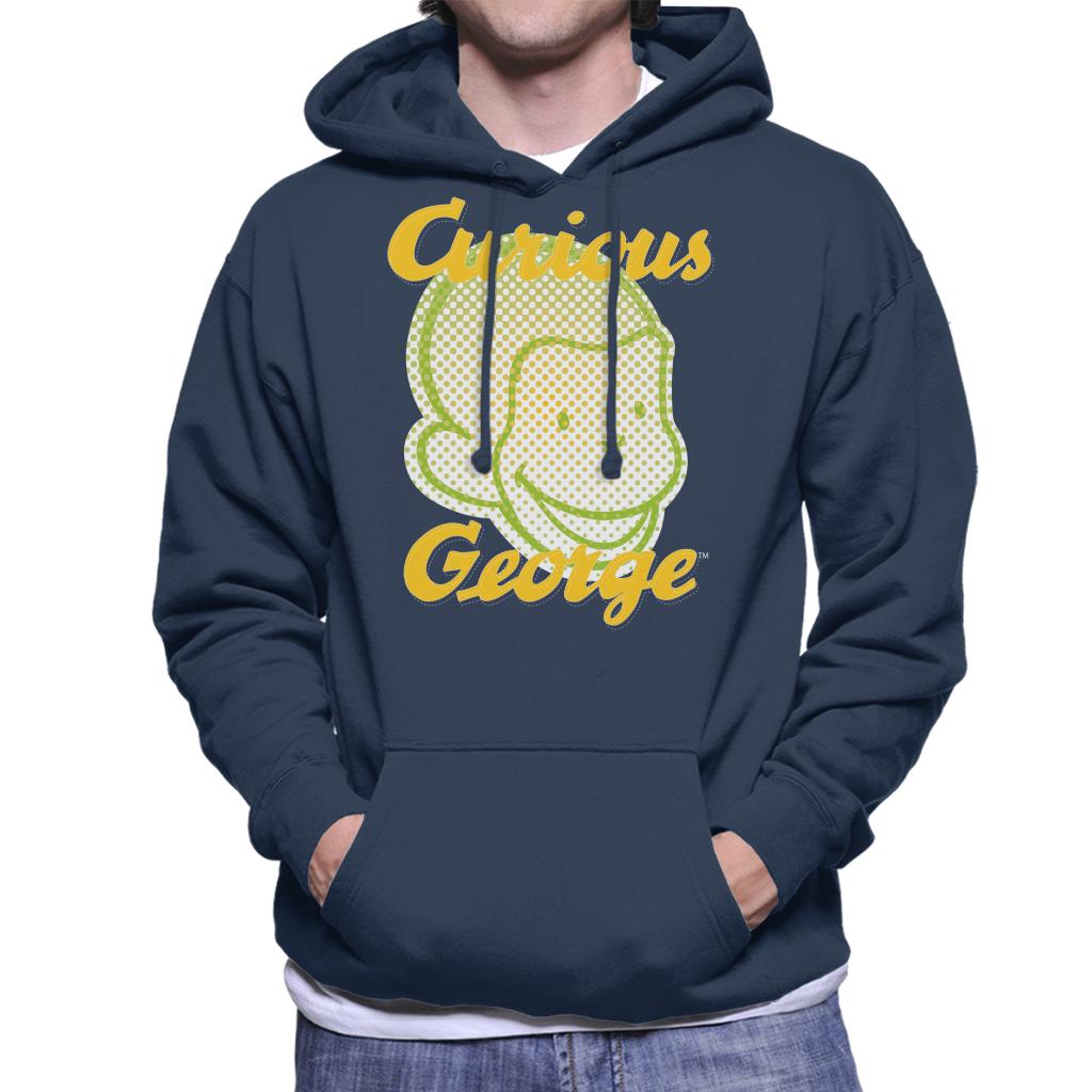 Curious George Face Logo Men's Hooded Sweatshirt product image 4
