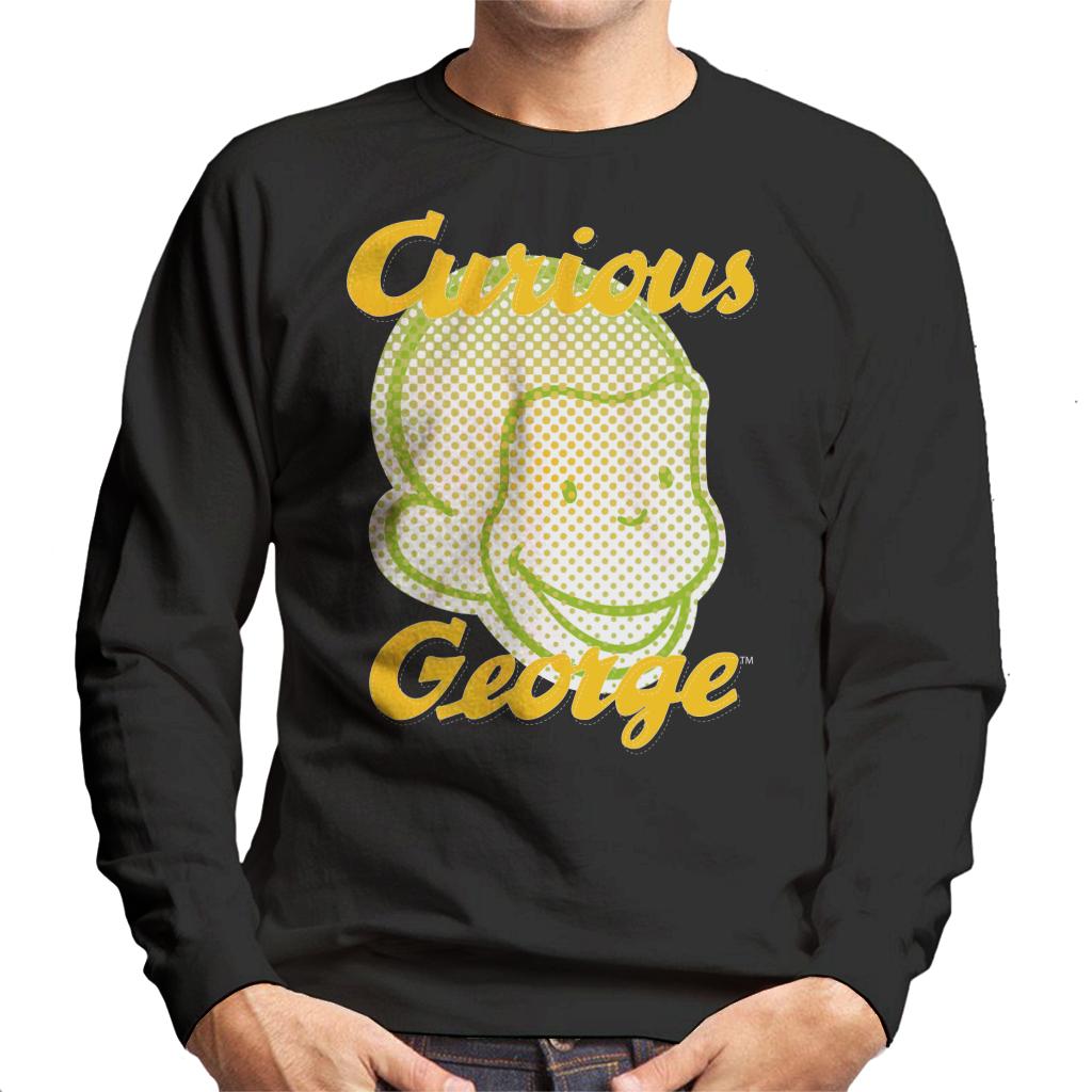 Curious George Face Logo Men's Sweatshirt product image 1