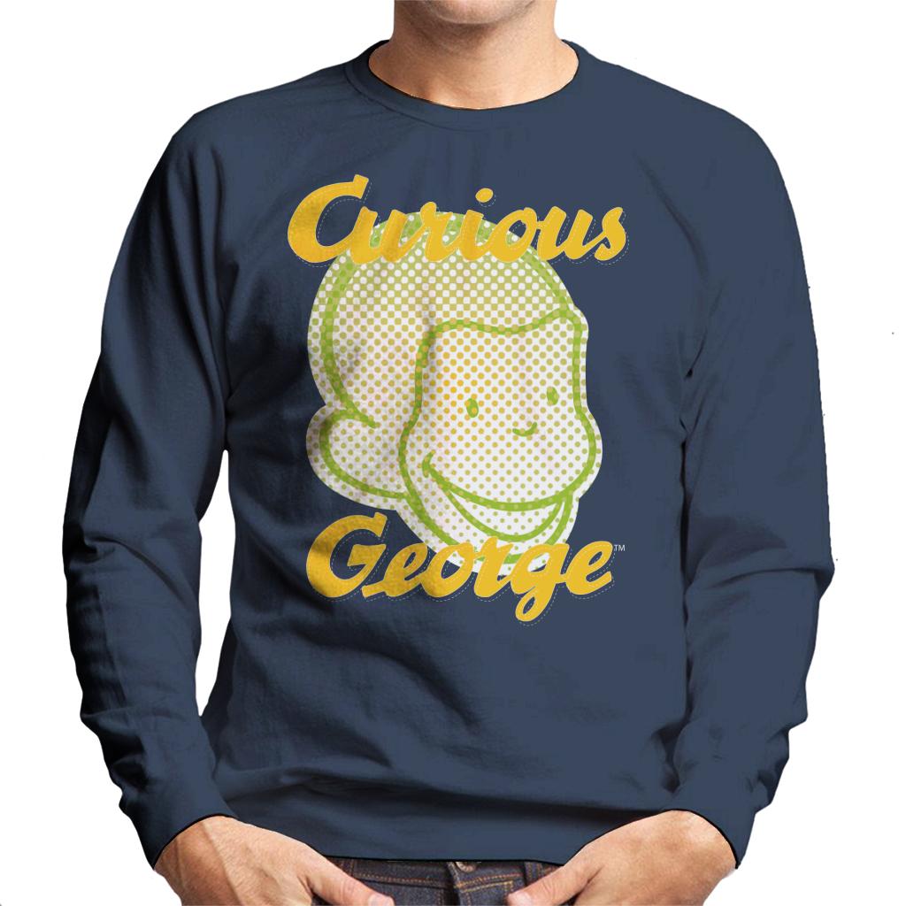 Curious George Face Logo Men's Sweatshirt product image 4