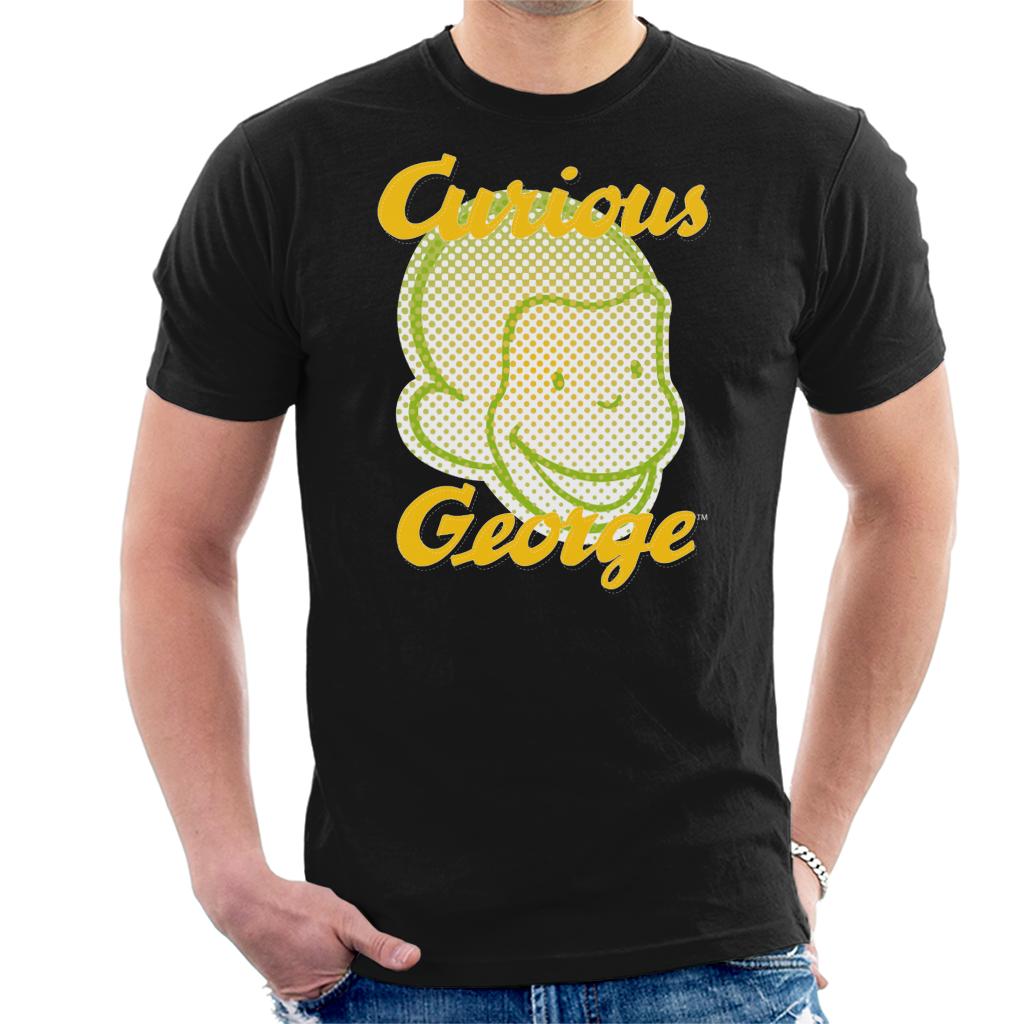 Curious George Face Logo Men's T-Shirt product image 1