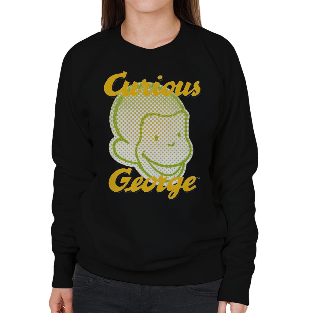 Curious George Face Logo Women's Sweatshirt product image 1