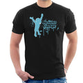 Curious George Paint Drip Logo Men's T-Shirt product image 1