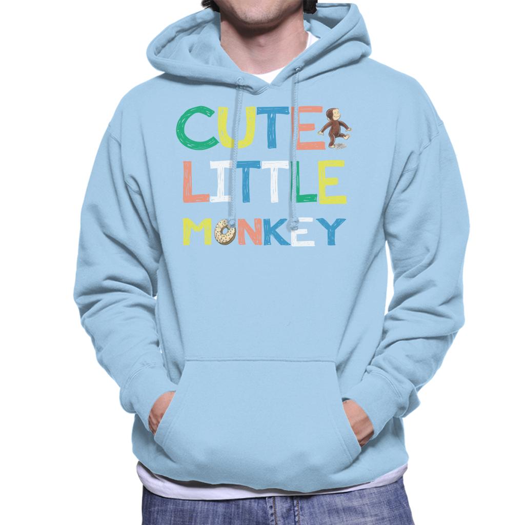 Curious George Cute Little Monkey Men's Hooded Sweatshirt product image 6