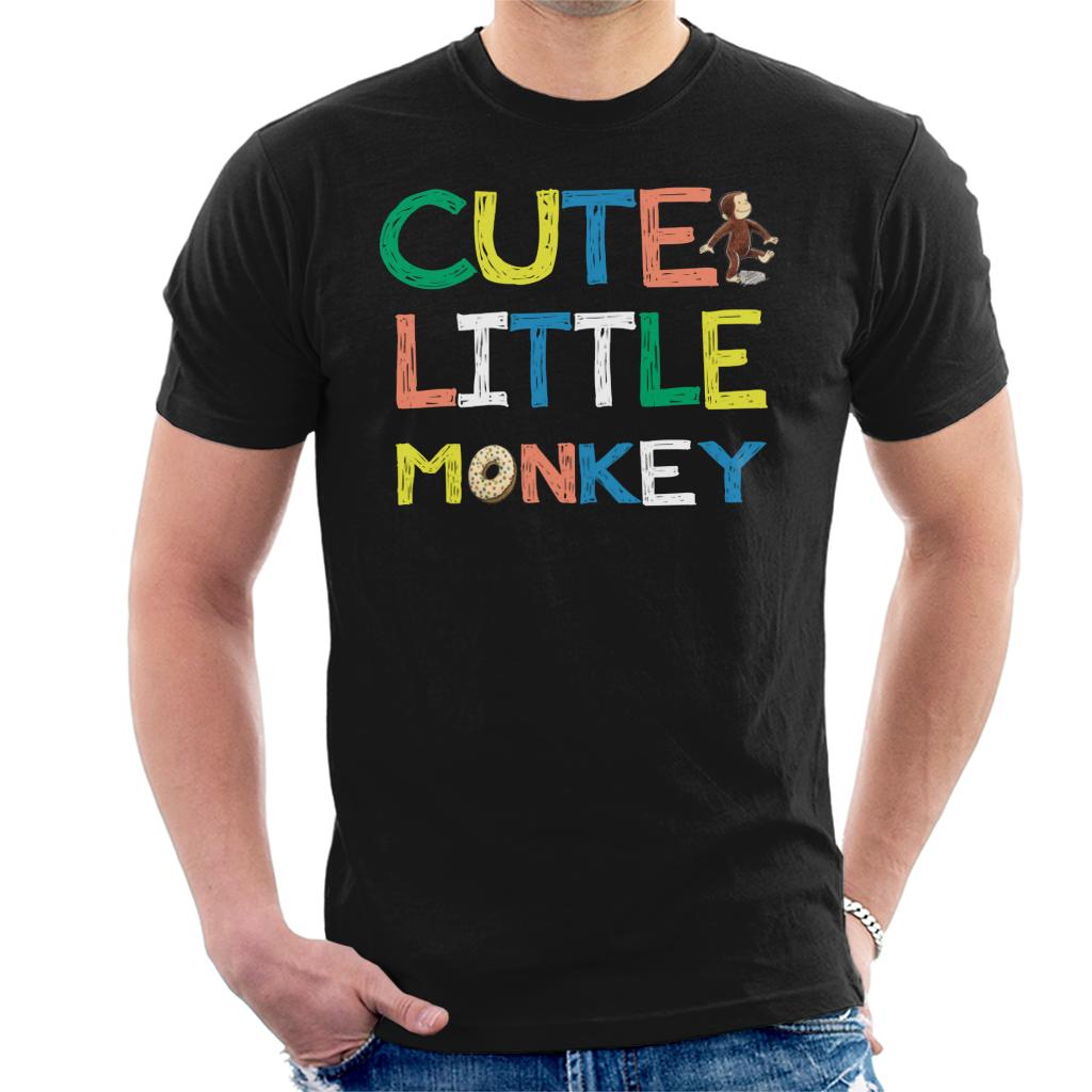 Curious George Cute Little Monkey Men's T-Shirt product image 1