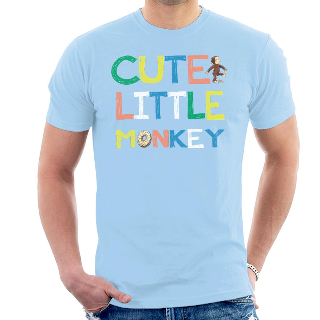 Curious George Cute Little Monkey Men's T-Shirt product image 6