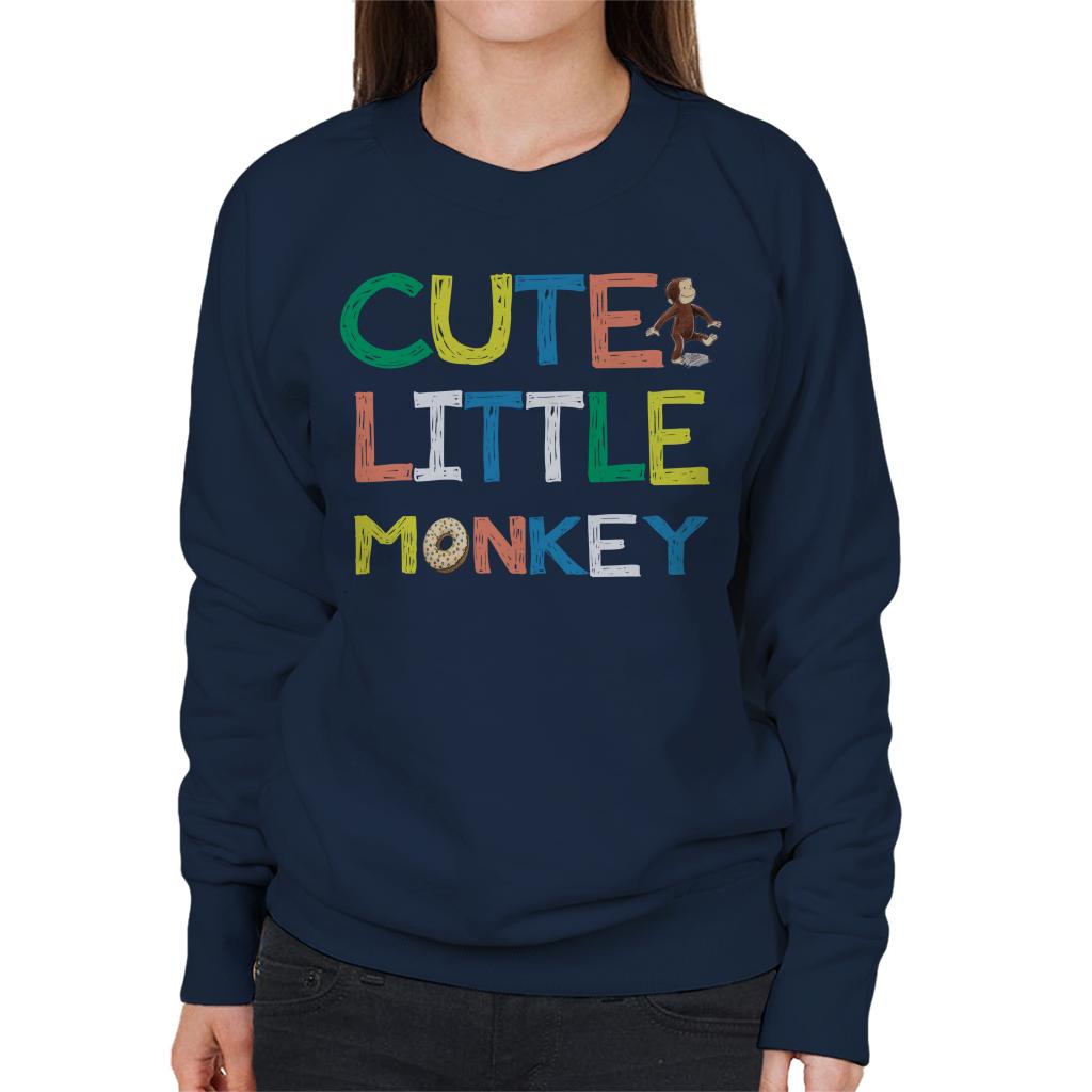 Curious George Cute Little Monkey Women's Sweatshirt product image 4
