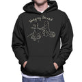 Curious George Hanging Around The Campfire Men's Hooded product image 1
