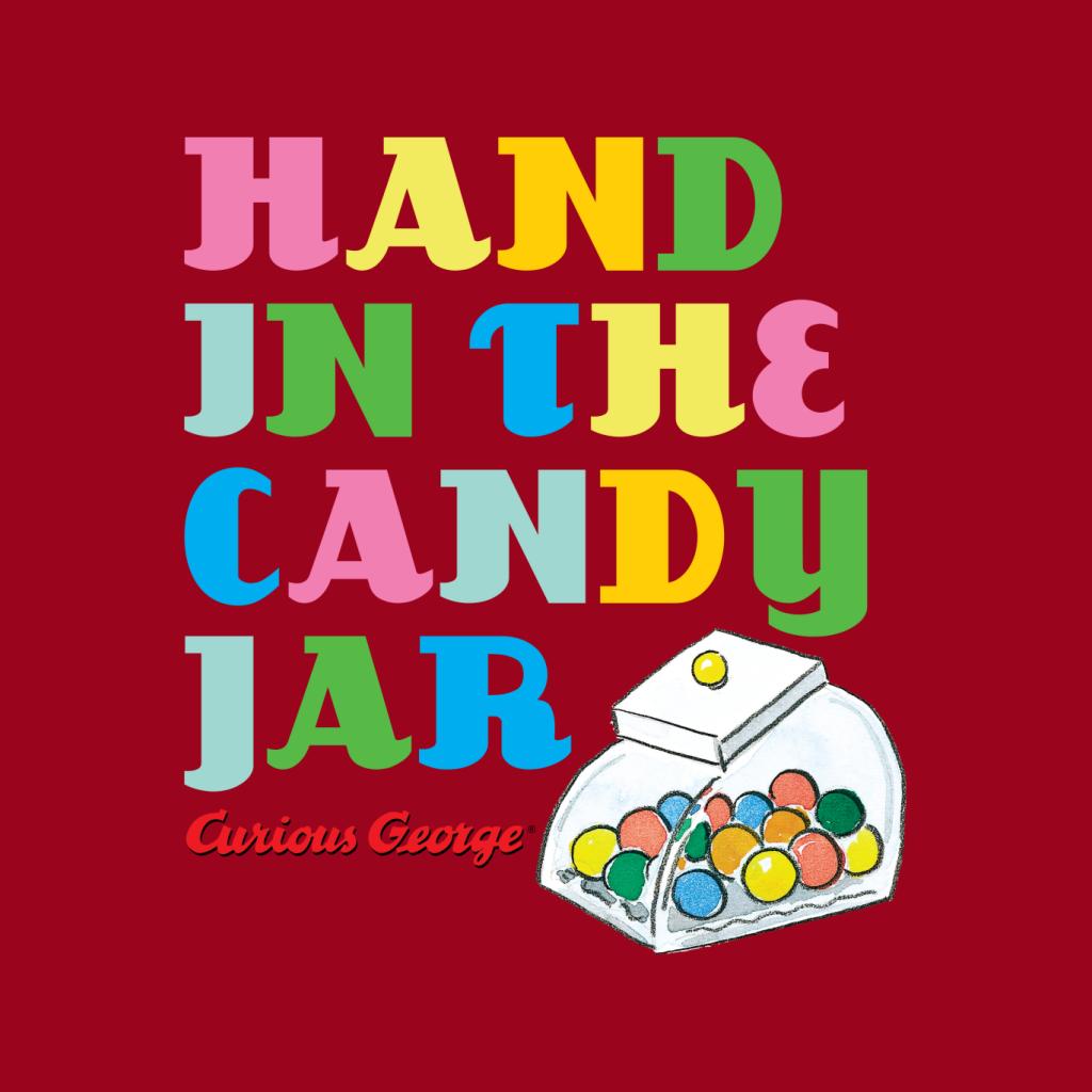 Curious George Hand In The Candy Jar Men's T-Shirt product image 7