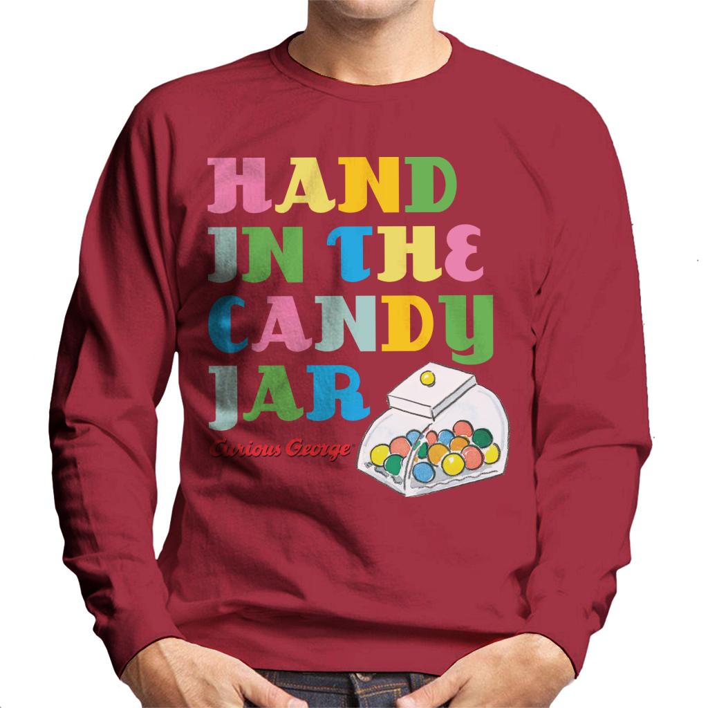 Curious George Hand In The Candy Jar Men's Sweatshirt product image 6