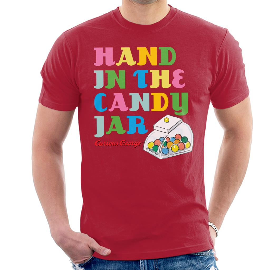 Curious George Hand In The Candy Jar Men's T-Shirt product image 6