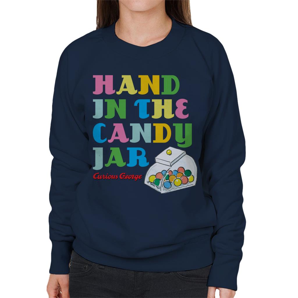 Curious George Hand In The Candy Jar Women's Sweatshirt product image 4