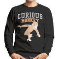 Curious George Monkey Sports Font Men's Sweatshirt product image 1