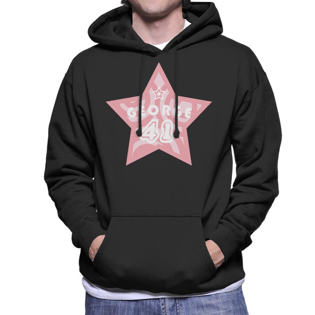 Curious George 41 Star Men's Hooded Sweatshirt product image 1
