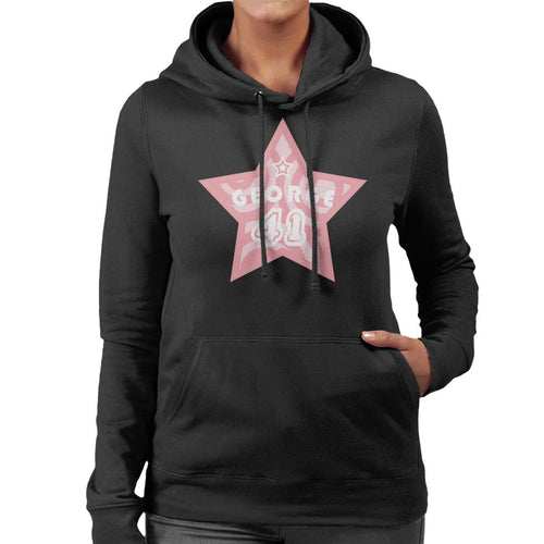 Curious George 41 Star Women's Hooded Sweatshirt product image 1