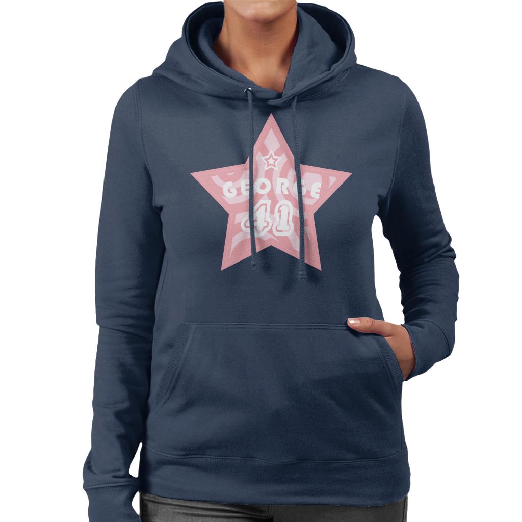 Curious George 41 Star Women's Hooded Sweatshirt product image 6