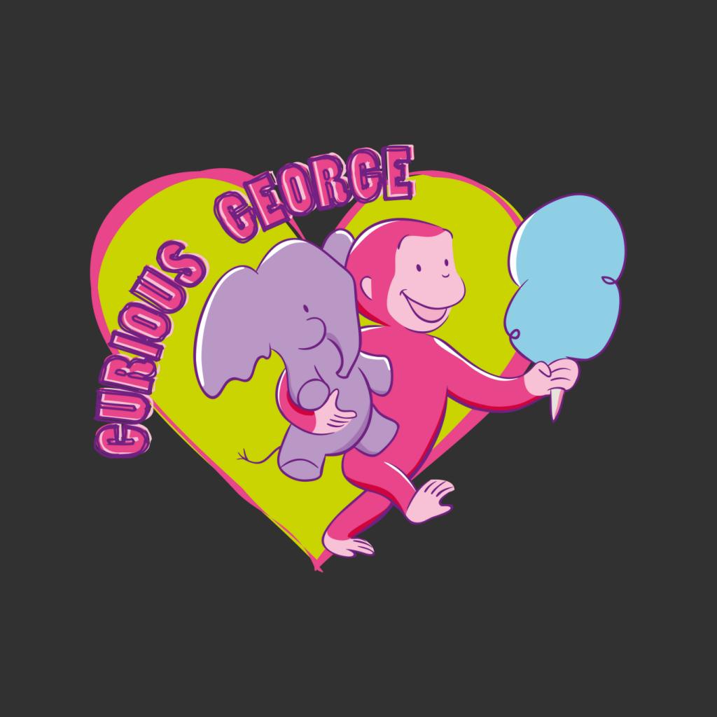 Curious George Carnival Heart Men's Sweatshirt product image 5