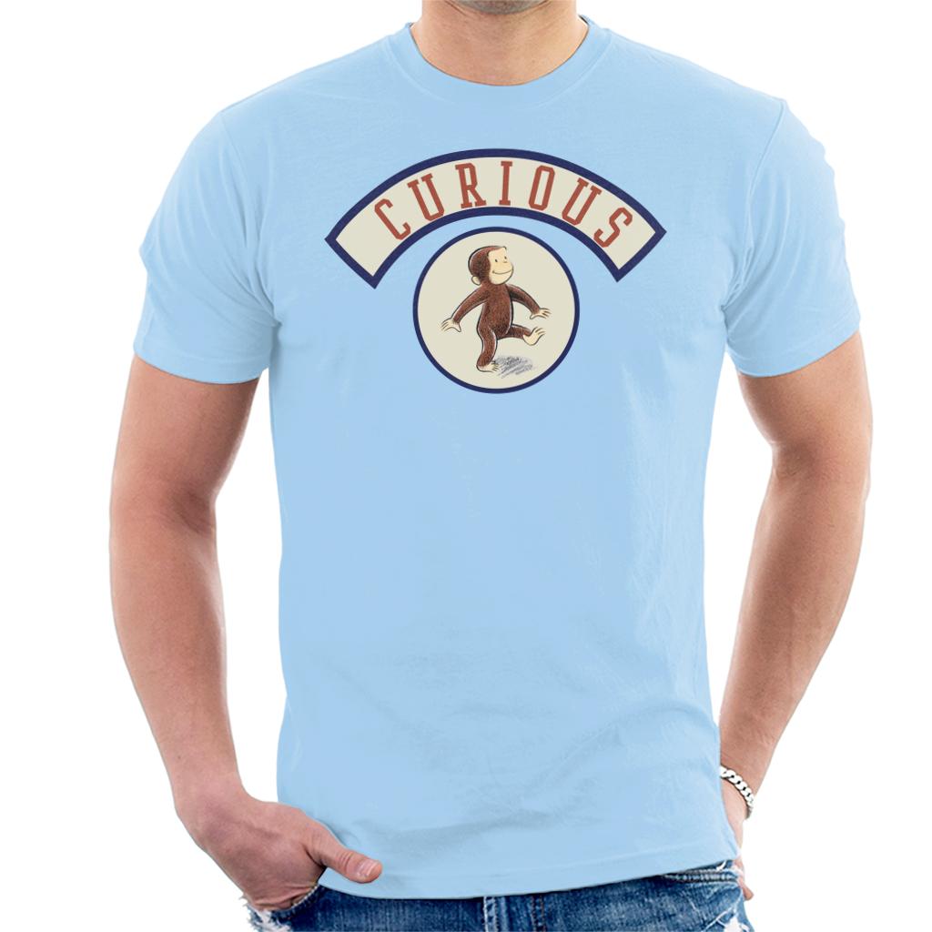 Curious George Cute Walking Men's T-Shirt product image 6